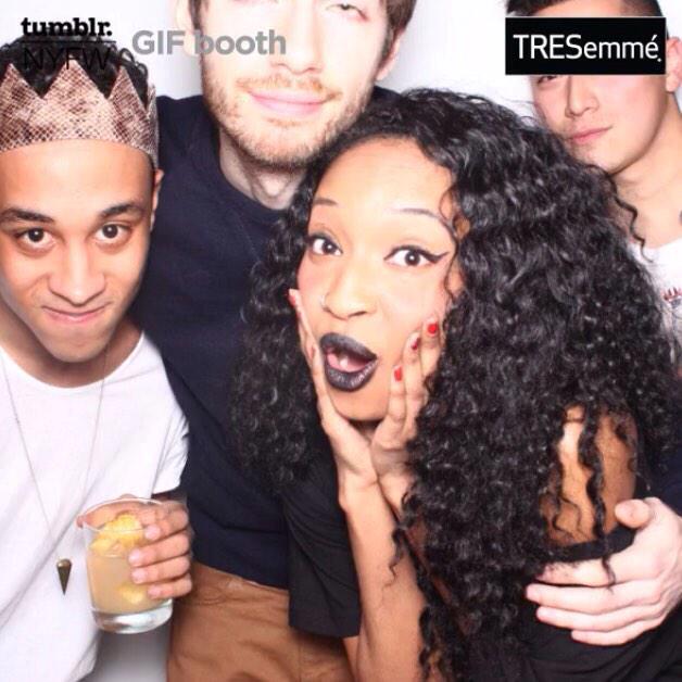 jarrellsocial's tweet image. That one night we got to turn up with the founder of @tumblr #DavidKarp #NYFW