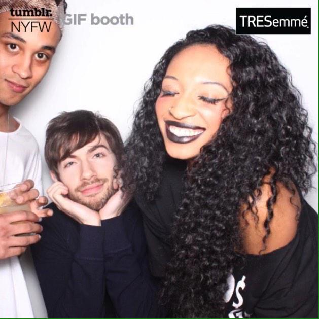 jarrellsocial's tweet image. That one night we got to turn up with the founder of @tumblr #DavidKarp #NYFW