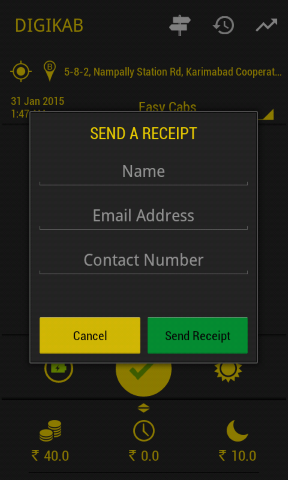 digikab's tweet image. Rolling out the latest version of Digikab (V1.10). 
Features:
* Trip receipts.
* Performance metrics and reports.