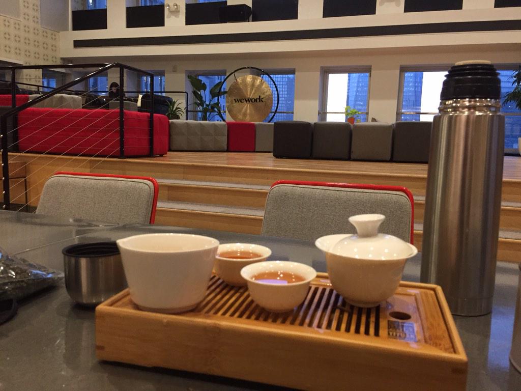 ilyabelikin's tweet image. #teatable with @redfuton at @WeWork. And this is #TeaTableProject. Best #tea for best stories.