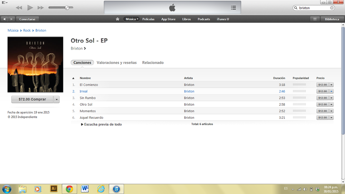 Amigos ya estamos en iTunes! gran noche a todos!
