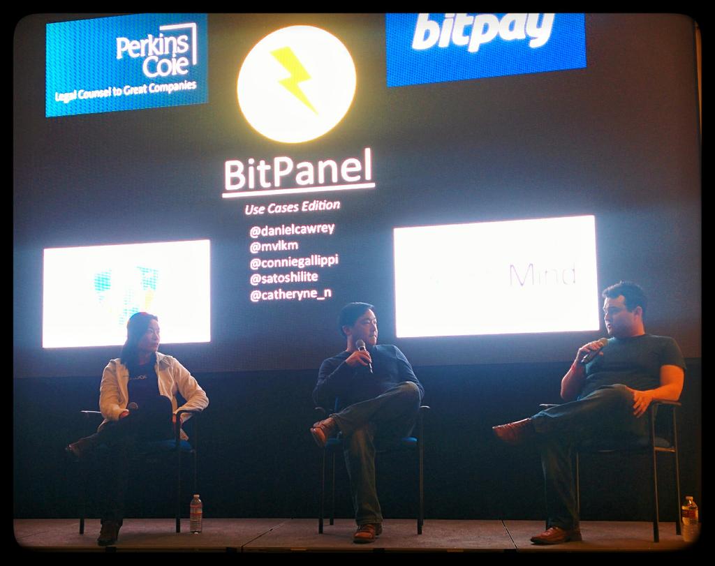 schwentker's tweet image. .@SatoshiLite bitcoin micro TXs aren&apos;t good blockchain use case - much better off chain #BitPanel @danielcawrey