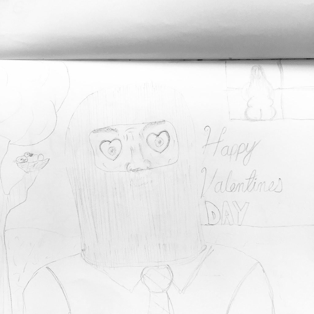 _endsmeet's tweet image. Working on some #ValentinesDay card ideas