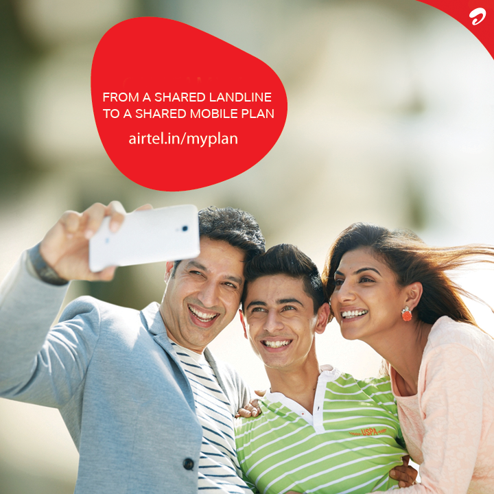 airtelindia's tweet photo. #KeepDadHappy &amp; let your family enjoy a single customized mobile plan! - http://t.co/imJanoxCmz http://t.co/qKXZcE90fP