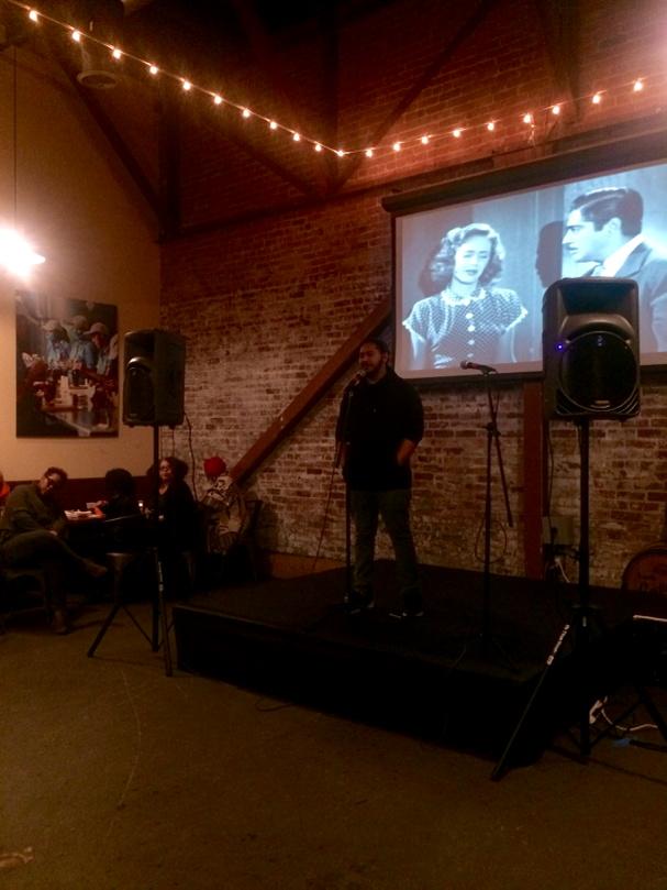 youthspeaks's tweet photo. "I tell them there is a future in words, I show them my past" Matthew Cuban of LA next on the mic #BNVC http://t.co/zJYlVygxeW