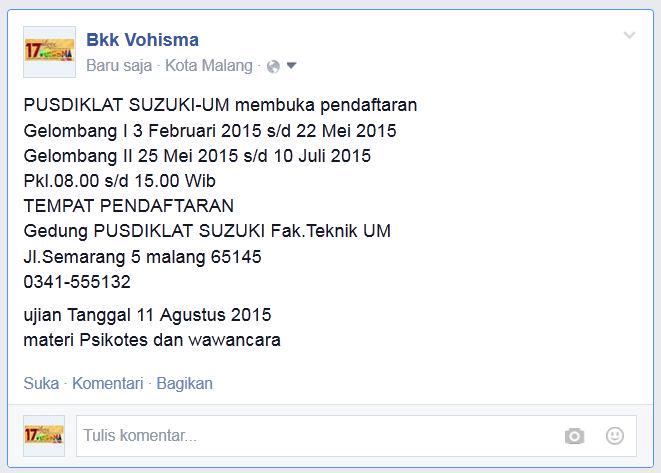 #info #alumni #vohisma untuk para alumni dan siswa VOHI5MA