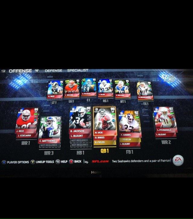 iamgayafbruh's tweet image. GIVING AWAY MY 98 OVERALL TEAM FOR ONLY $50 MSP OR $25 MSP FOR EITHER OFFENSE OR DEFENSE! TWEET AT ME IF INTERESTED!