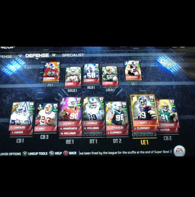 iamgayafbruh's tweet image. GIVING AWAY MY 98 OVERALL TEAM FOR ONLY $50 MSP OR $25 MSP FOR EITHER OFFENSE OR DEFENSE! TWEET AT ME IF INTERESTED!