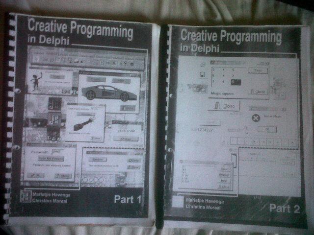 ShaunRoselt's tweet image. #DelphiWeek some of my old #Delphi Programming books. (Creative Programming in Delphi) - #Delphi7