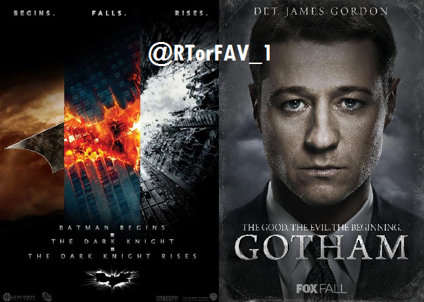 REQUESTED
RT for Batman movies
FAV for Gotham
