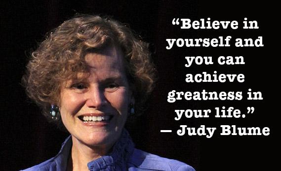  What\s your favorite Judy Blume book? Happy Birthday 