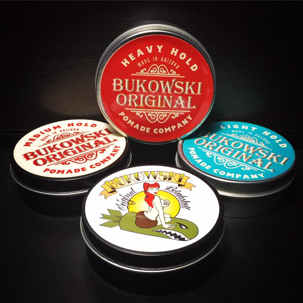 pomadeclub's tweet photo. Bukowski Original Pomade now available at http://t.co/l6voSBqqrI. #bukowski #bukowskioriginal #pomade #pomades #pomp http://t.co/u5eSgwglCc