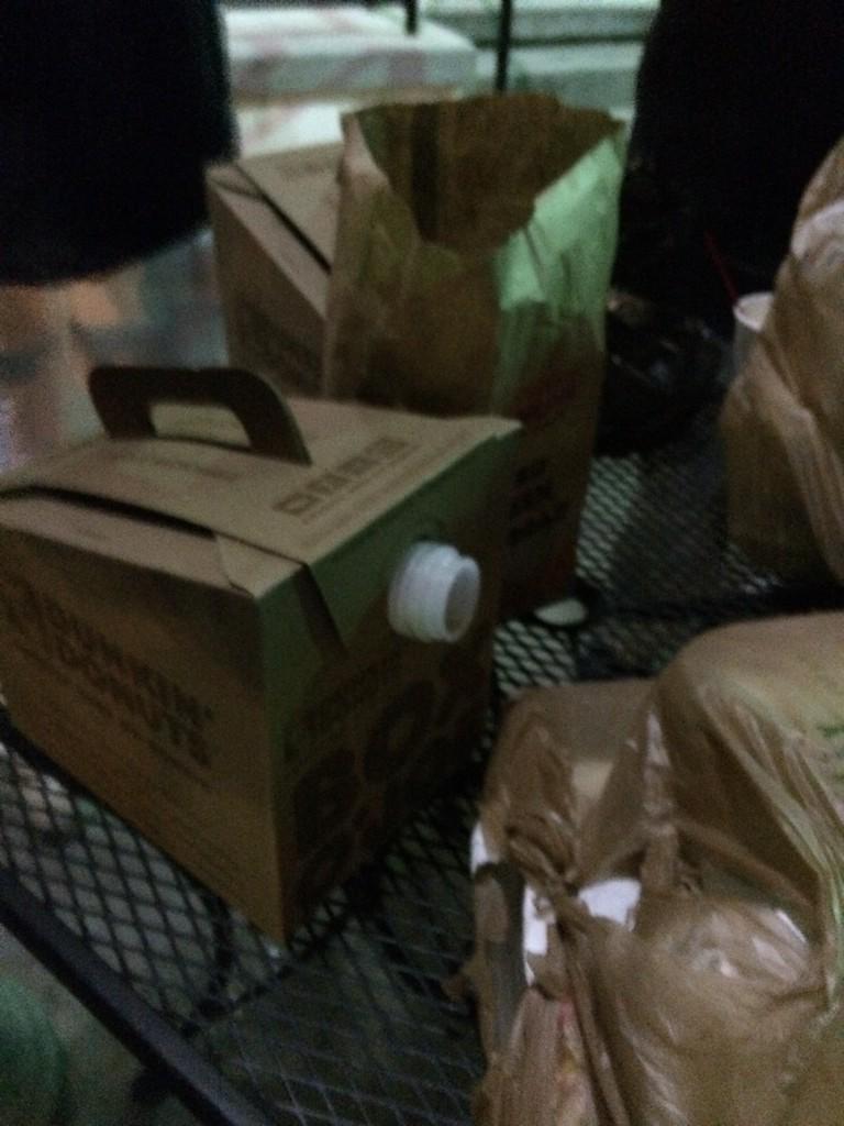_robella's tweet photo. My prayers have been answered! Hot chocolate. #SleepOutATL http://t.co/h53F1PSFwq