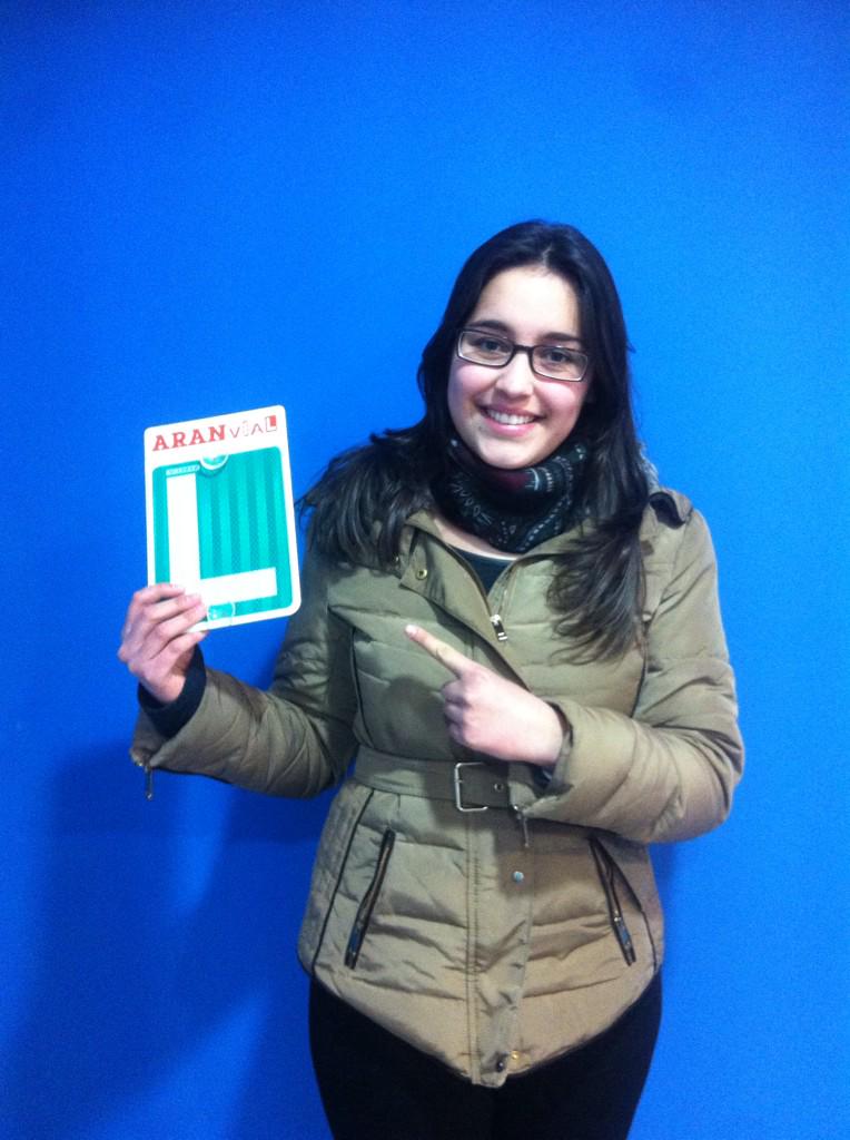 aranvial's tweet photo. Hoy queremos felicitar a María Ureche. Estamos seguros de que serás una conductora ejemplar. Mucha suerte campeona!! http://t.co/Ewt8X3jFUR
