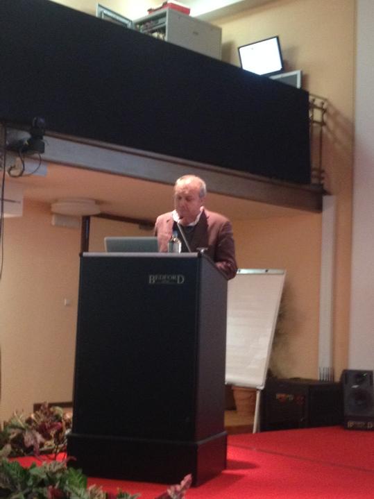 Notre premier orateur international: le prof. Isingrini qui nous parle sur la memoire. #dvdpsycholoog