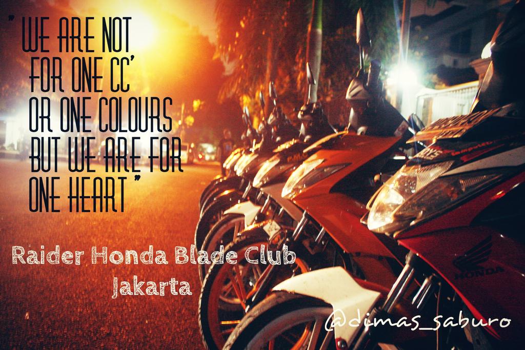 #Raiders #Honda #hondablade #AHJ @RHBC_Jakarta <a href="/HondaJakarta/">dananghonda</a> @hondacomm <a href="/InfoTouring/">Info Bikers</a> <a href="/AHJ_Jakarta/">AsosiasiHondaJakarta</a> <a href="/BikersMagzNet/">BikersMagz</a>