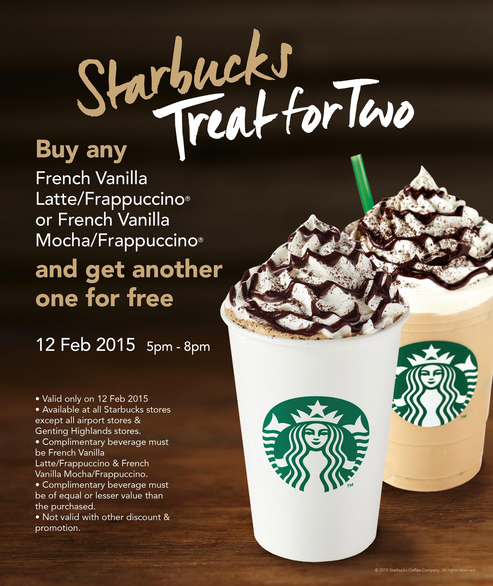 Starbucks Malaysia On Twitter Treat Your Friend A Starbucks Drink With This Promo Http T Co 3odstubynx