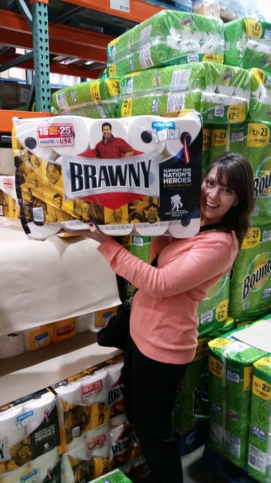 malibukristi's tweet image. Love me some @Brawny paper towels in the gigundo @Costco pack! #PickASize