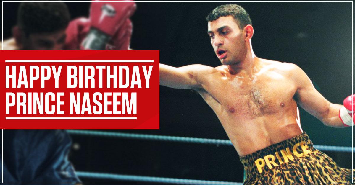 Happy Birthday to southpaw sizzler Prince Naseem Hamed... 