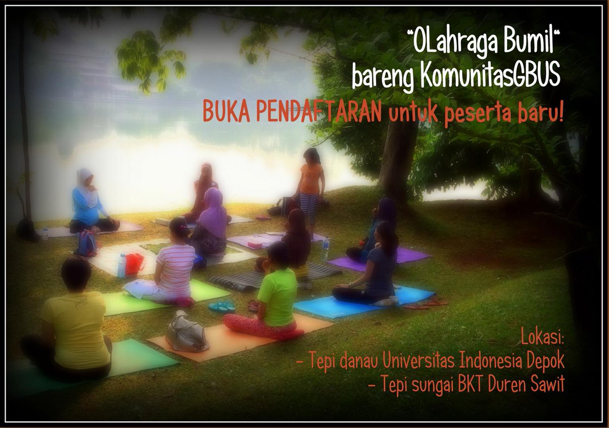 KomunitasGBUS's tweet image. Tweeps... krn cuaca, angkatan baru #yogaprenatal #olahragabumil di #UIDepok #DurenSawit akan dimulai tgl 1 Maret (1)