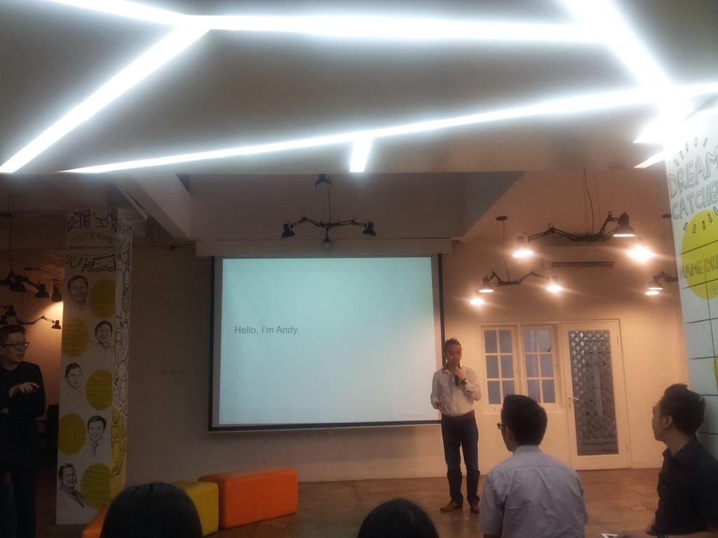 Bpk Andy Santoso pembicara ke 2 di Troopers <a href="/wrausahamandiri/">wirausaha mandiri</a>