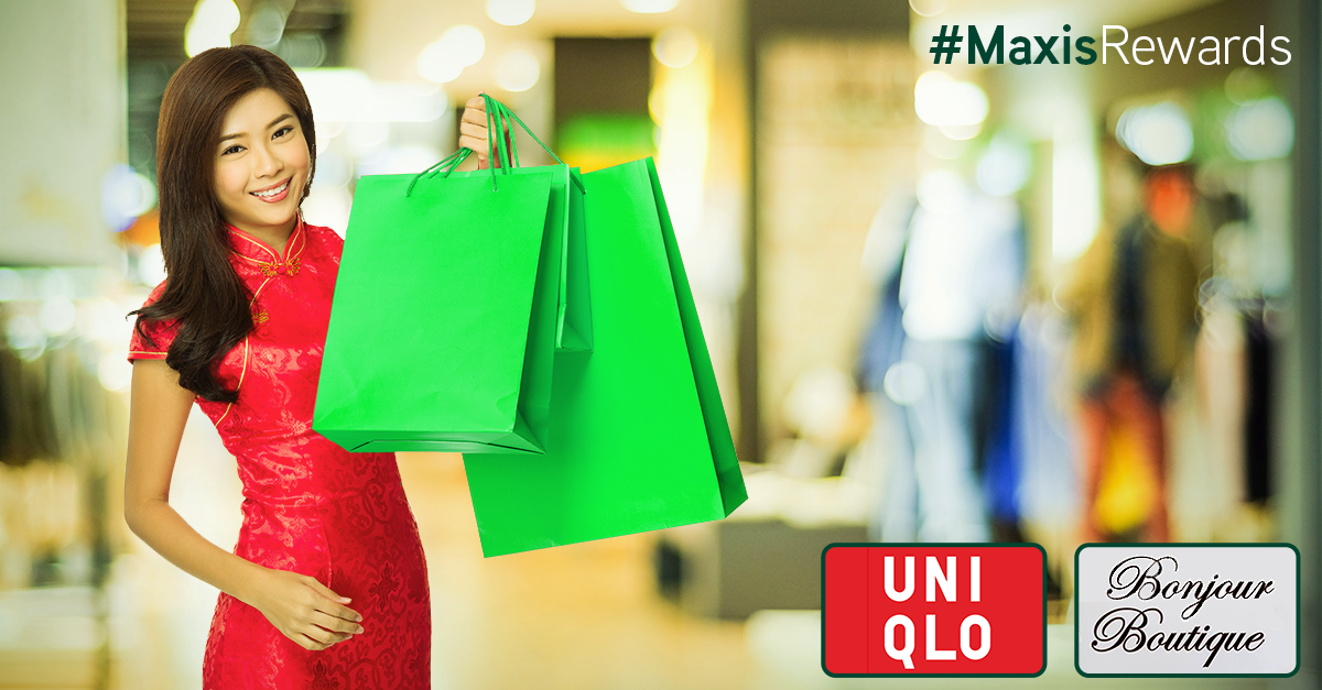 Maxis's tweet photo. Hv u bought new clothes fr CNY? #MaxisRewards features apparel deals! D/L new #MyMaxis app at http://t.co/2M6ATMomWW http://t.co/OMzejwmDlJ