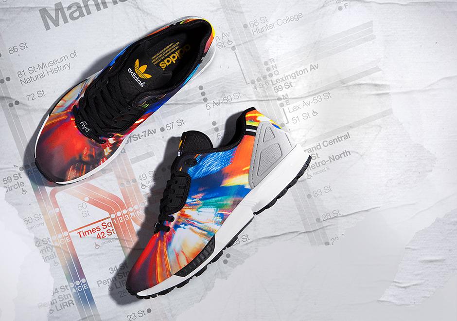 LadySneakers's tweet photo. Adidas #ZXFlux inspired by NYC landmarks: the Statue of Liberty, Brooklyn Bridge, and Times Square. #sneakers http://t.co/R17CHL813u