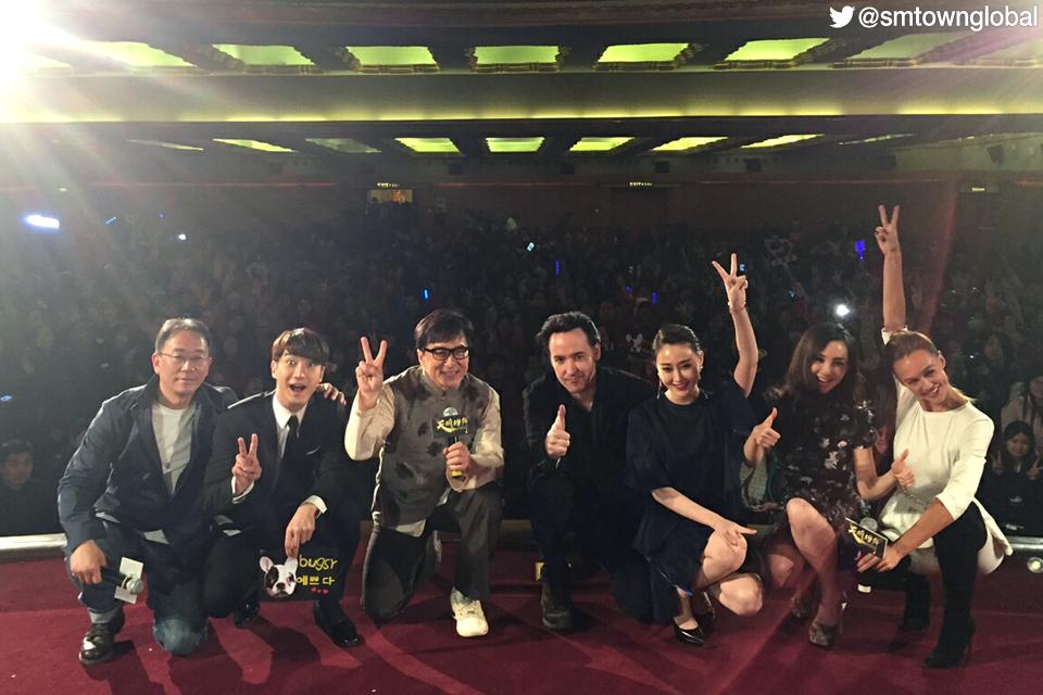 SMTOWNGLOBAL's tweet photo. #SuperJunior SIWON(@siwon407) at the film 'Dragon Blade' Promotion. More photos: http://t.co/rIxP1WYnWa http://t.co/0nCwrfwQCY