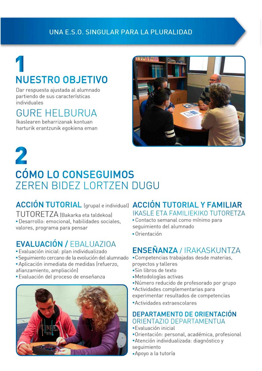 fpbasica's tweet photo. @CF_Otxarkoaga. Una E.S.O. singular para la pluralidad http://t.co/R9BLmh9SyG http://t.co/efKPCbrkou