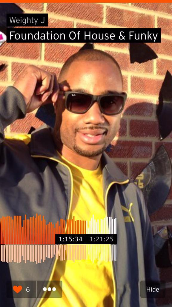 Missed ur favourite old House &amp; Funky tracks? Well heres something I cooked up for u yes2day! m.soundcloud.com/weighty-j/foun…
