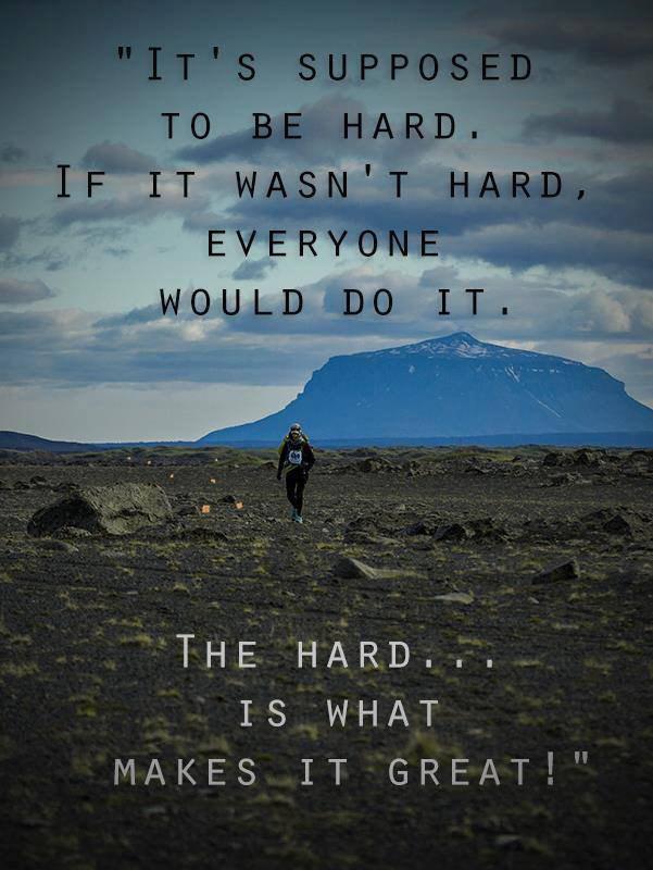 It's meant to be hard: join us in Iceland for the 2015 Fire and Ice Ultra fireandiceultra.com #ultramarathon