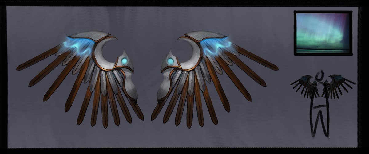 Image - Silver bladed wings concept art.jpg | RuneScape Wiki | FANDOM ...