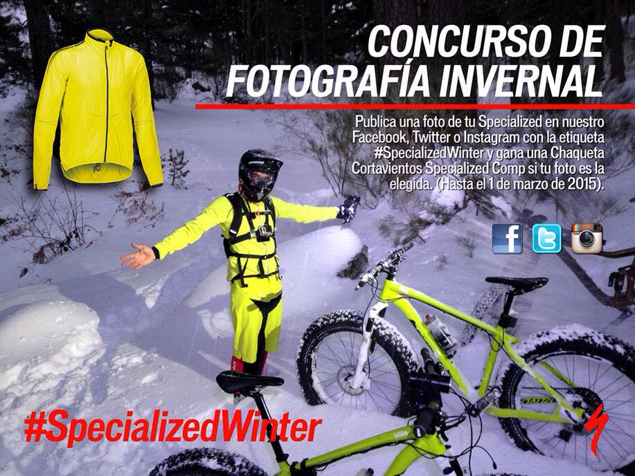thecyclery_es's tweet photo. Fred? Neu?... Participa al concurs de @specialized_esp #SpecializedWinter i guanya una jaqueta #Specialized Comp. http://t.co/UQnXdbbh9f