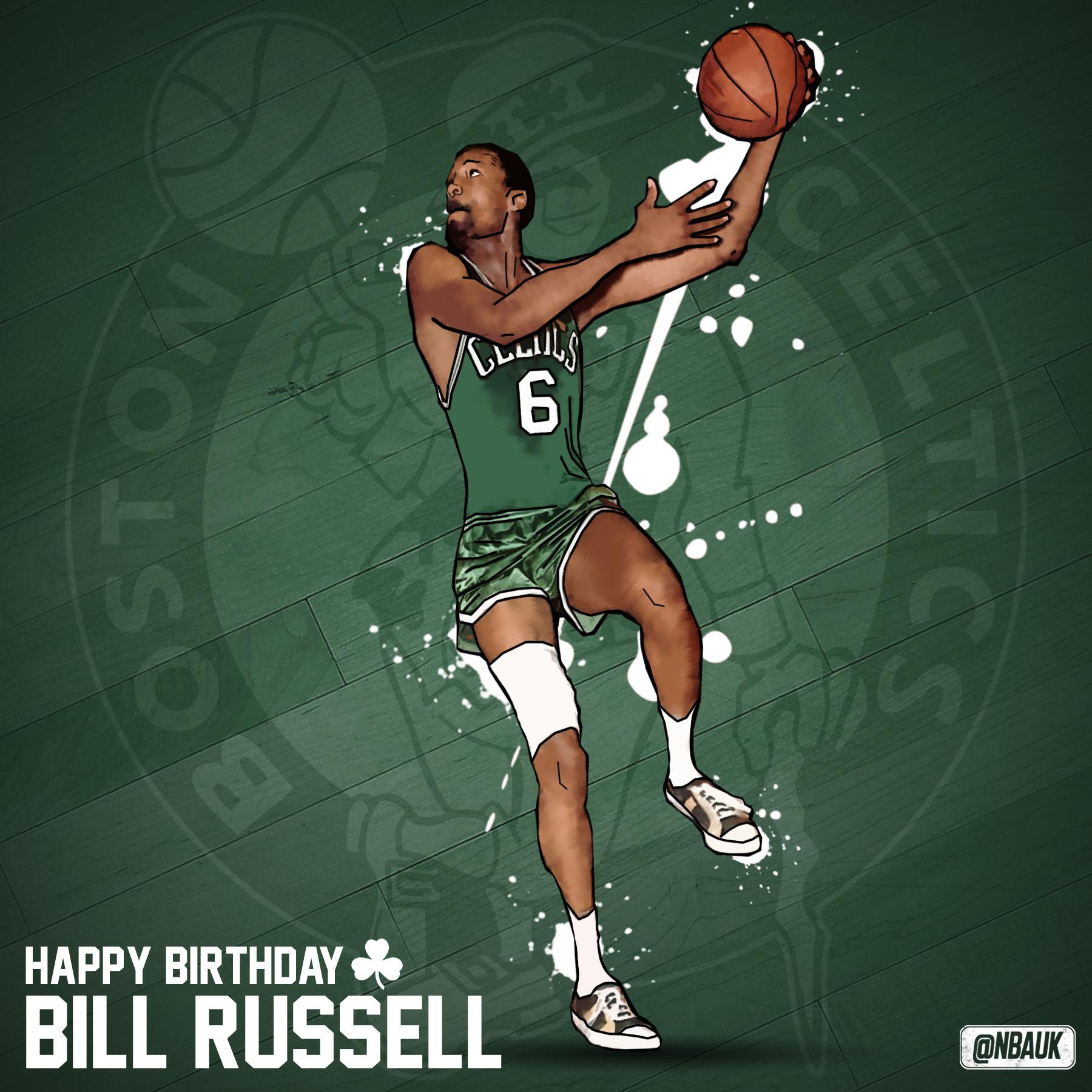 Happy birthday to 11 x NBA Champion, Bill Russell! 