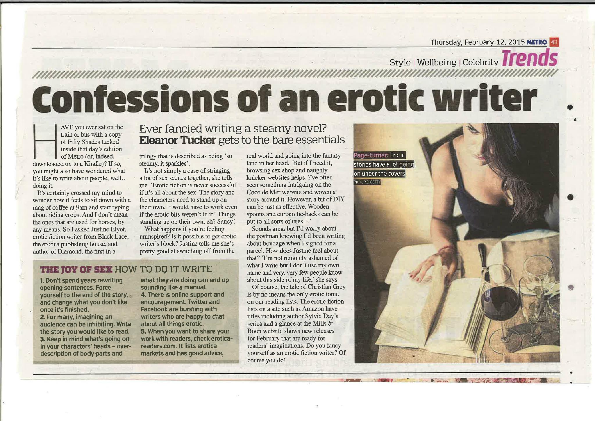 how to write erotic fiction How to write erotic fiction: top 5 tips from best-selling author plus amazing competition could you be the next el james top tips on writing erotic fiction. how to write erotic fiction How to write erotic fiction: top 5 tips from best-selling author plus amazing competition could you be the next el james top tips on writing erotic fiction.
