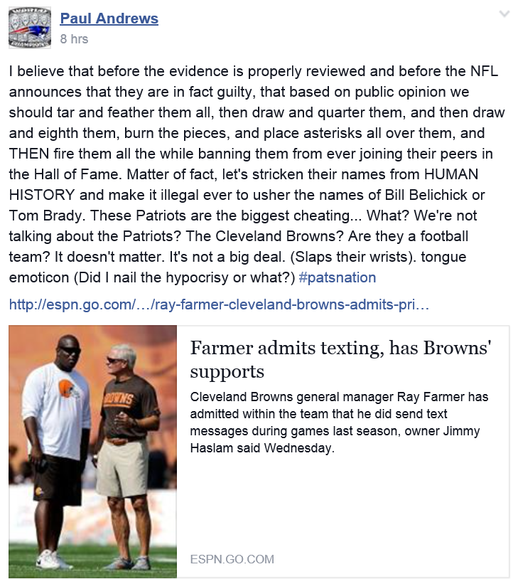 HappyDadster13's tweet image. #PatsNation #textgate #espn #espnboston #Hypocrites #DeflateGate #StickumGate @JerryRice @JeromeBettis36