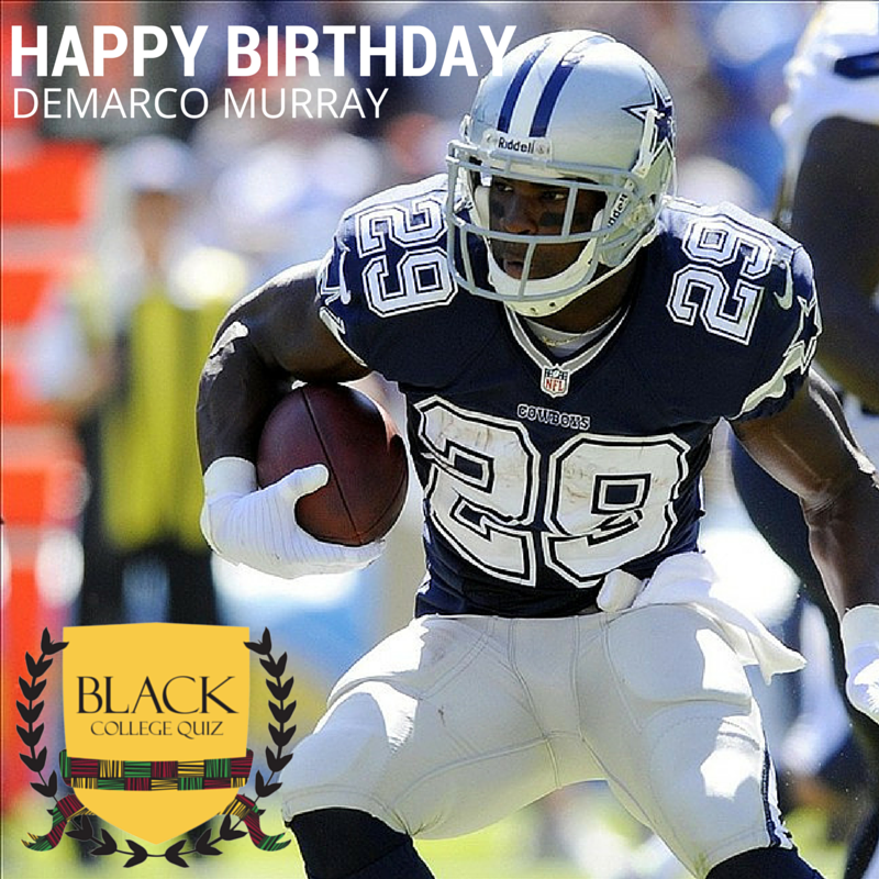 Happy Birthday DeMarco Murray! 