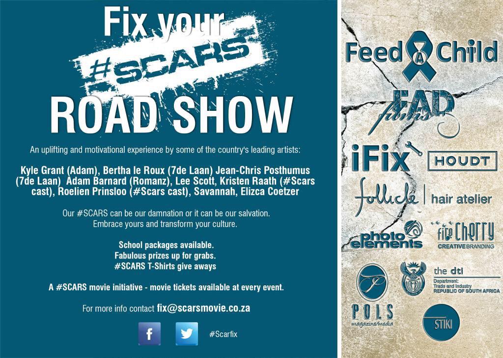 fix_scars's tweet photo. #Scarfix Our scars can b our damnation or it can b our salvation Fix Ur SCARS ROADSHOW Book now! #SONA2015 http://t.co/26kQ47LuLK