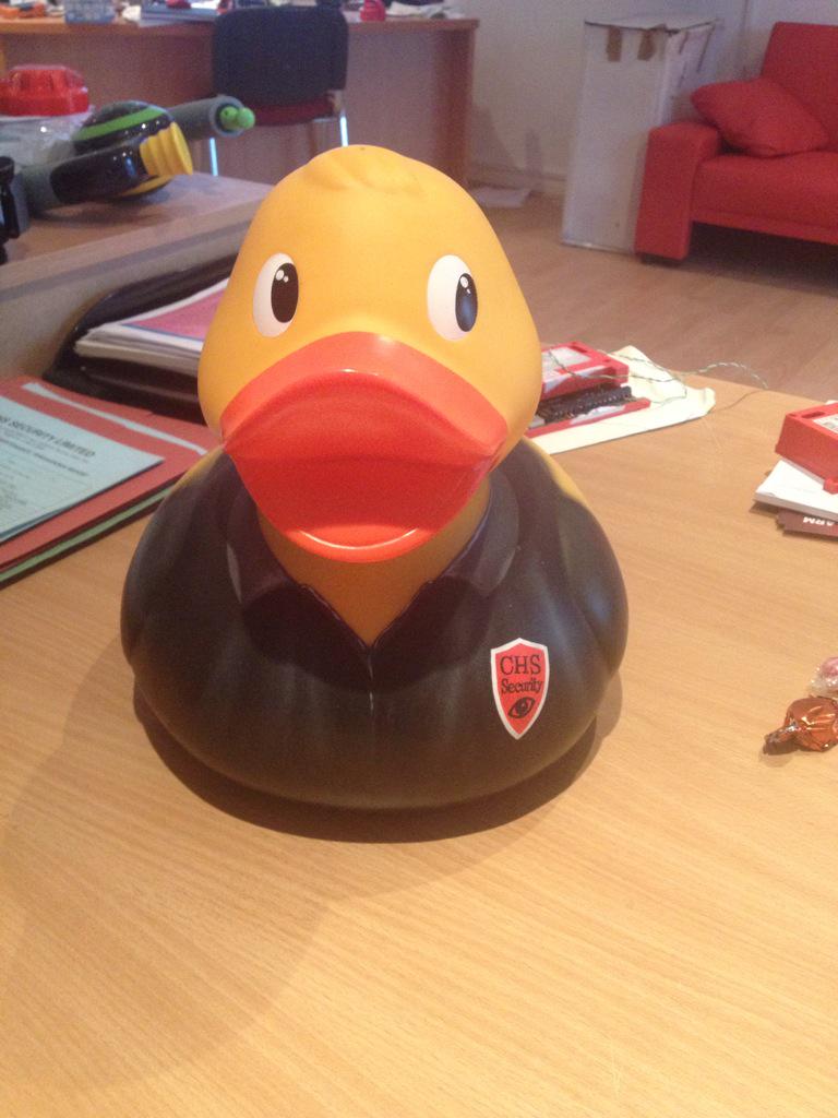 chssecurity's tweet image. Say hello to Kevin.. CHS' resident mascot we hope you have a quaking day! #gorleston #GreatYarmouth #security