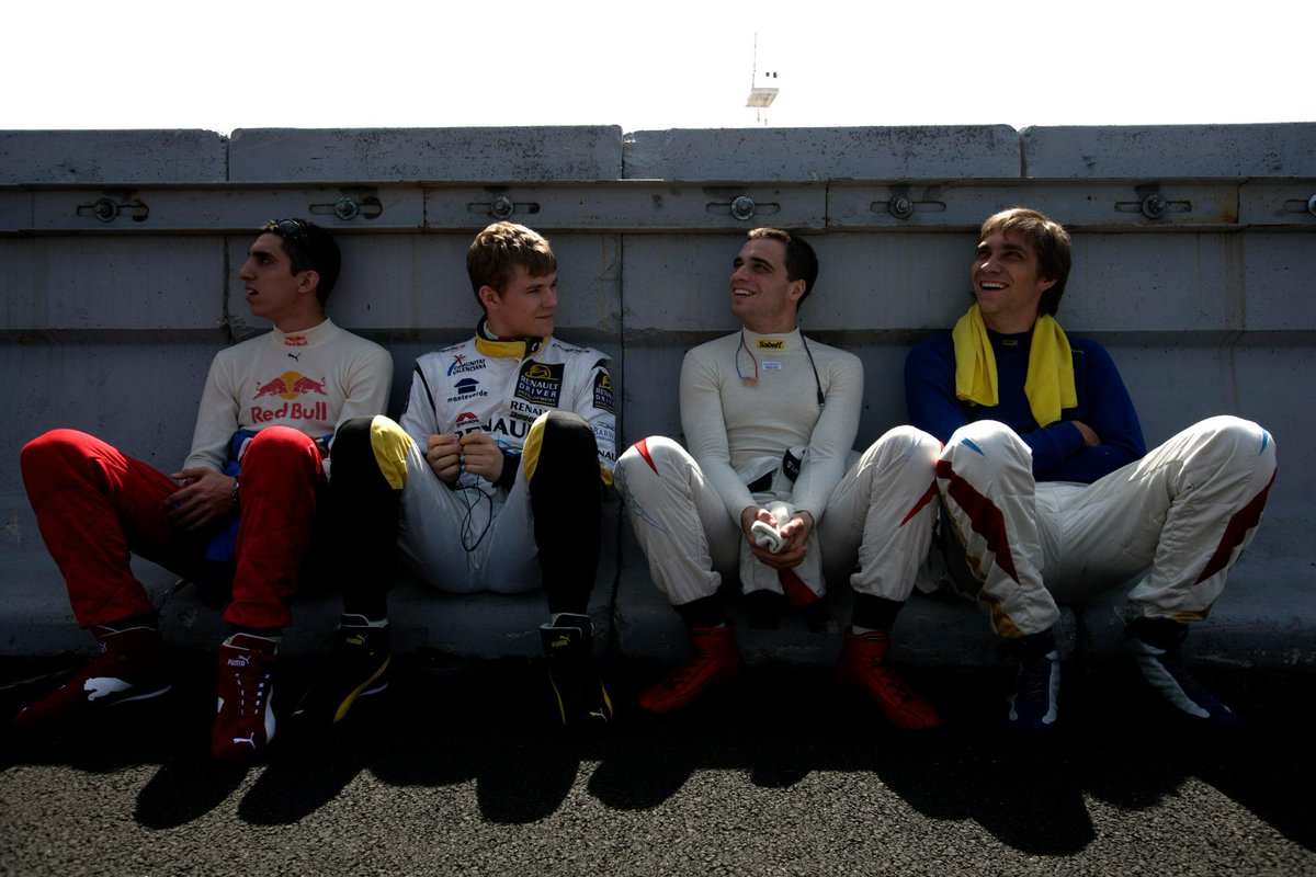 Formula2's tweet photo. #TBT 2008 @Sebastien_buemi #BenHanley @thereal_JDA @vitalypetrovrus #GP2 http://t.co/5SmKDmFJJ1