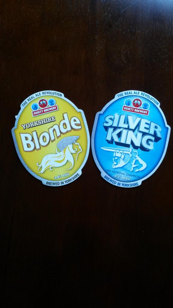 thedonnyleopard's tweet image. Guess whats just arrived! Cheers @ossettbrewery! #doncasterisgreat