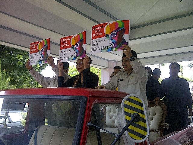 <a href="/IsmetAmzis/">ISMET AMZIS</a> <a href="/bukittinggiku/">bukittinggiku.com</a> <a href="/wisataSumbar/">Sumatera Barat</a> @PROVINSISUMBAR launching film Bung Hatta dikota kelahiran BH Bukittinggi