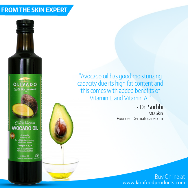 AvocadoOilIndia's tweet photo. #TipsFromTheExpert 
Dr. Surbhi, MD Skin
Founder,@Dermaonline   #Avocado #SkinTips #skincaretips #skincare http://t.co/Bk6YjC205l