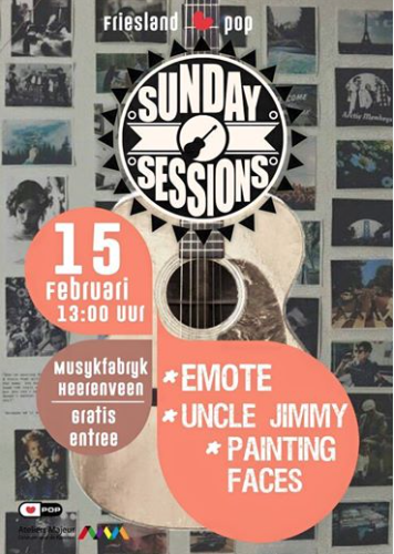 Sunday Sessions <a href="/Musykfabryk/">Musykfabryk</a> ism <a href="/FrieslandPop/">FrieslandPop</a> en <a href="/AteliersMajeur/">Ateliers Majeur</a> zondag 15-2 13 uur ateliersmajeur.nl/agenda/sunday-…