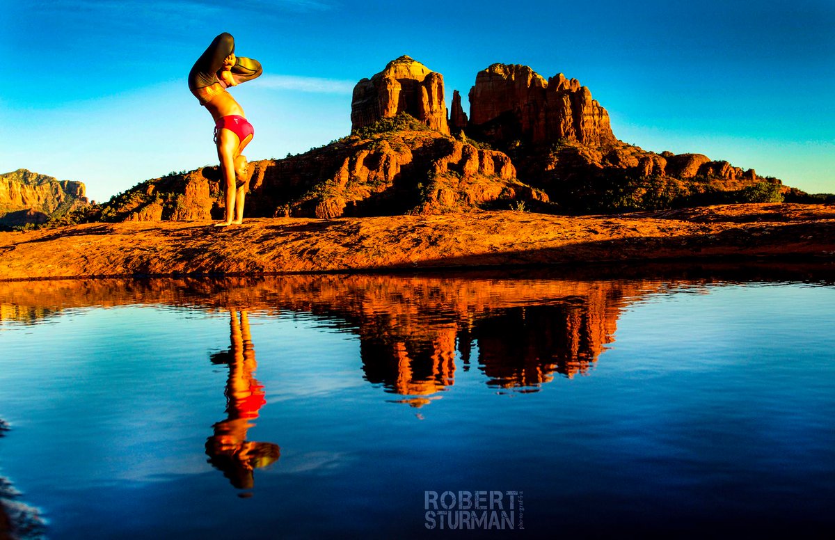 BeSassyChivette: RT ohsunnymornings: Cathedral Lotus Reflections in #Sedona, #Arizona via RobertSturman. #yogaever…