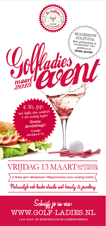 Vrijdag 13 maart 2015 Golfladies event... be there!! #golf #ladies #beauty #jewelery #fun #golfladies