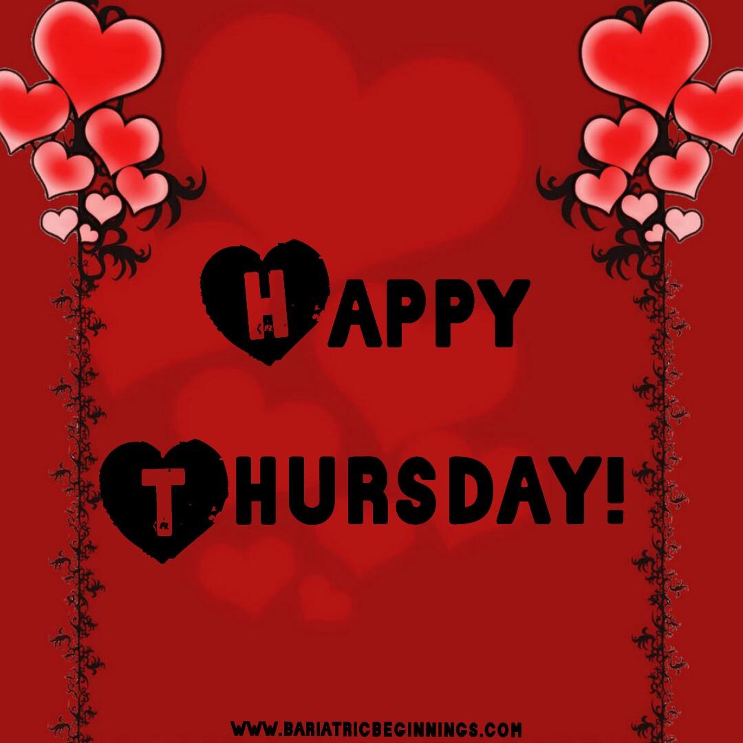 BariatricBegin's tweet photo. Happy Thursday! http://t.co/MRNYQsdlnZ