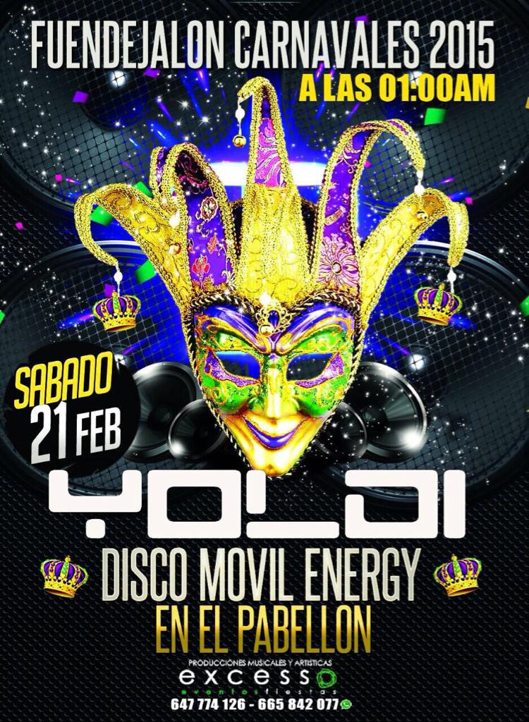 PabellonFuende's tweet photo. Esperáramos que tengáis los disfraces ya terminados por que llega Carnaval! http://t.co/8rT978YCf8