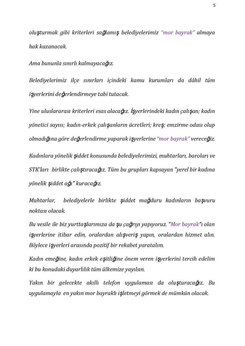 AyseDanisoglu's tweet photo. Toplumsal cinsiyet eşitliği kriterlerini yerine getirmiş belediyelerimize “mor bayrak” 
(devamı) http://t.co/zh1M8ThudE
