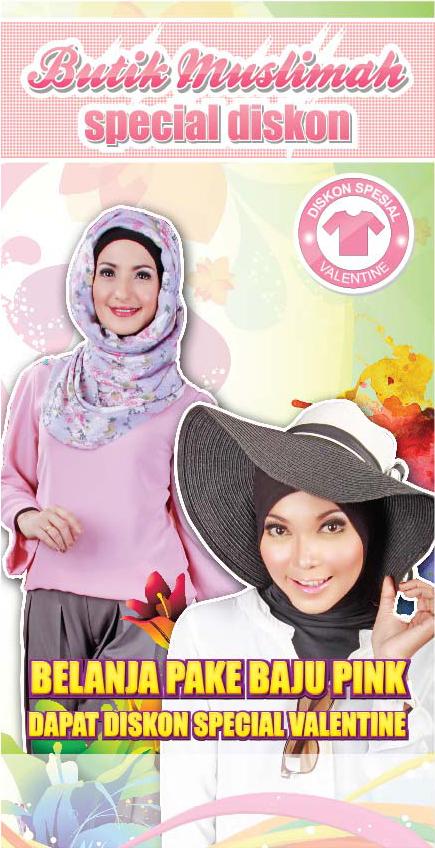 Diskon spesial dari Shemosty buat yang belanja &amp; pakai baju pink nih ;)